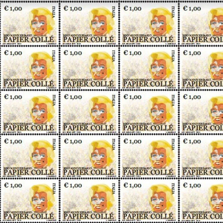 100° Anniversario Papier Collè