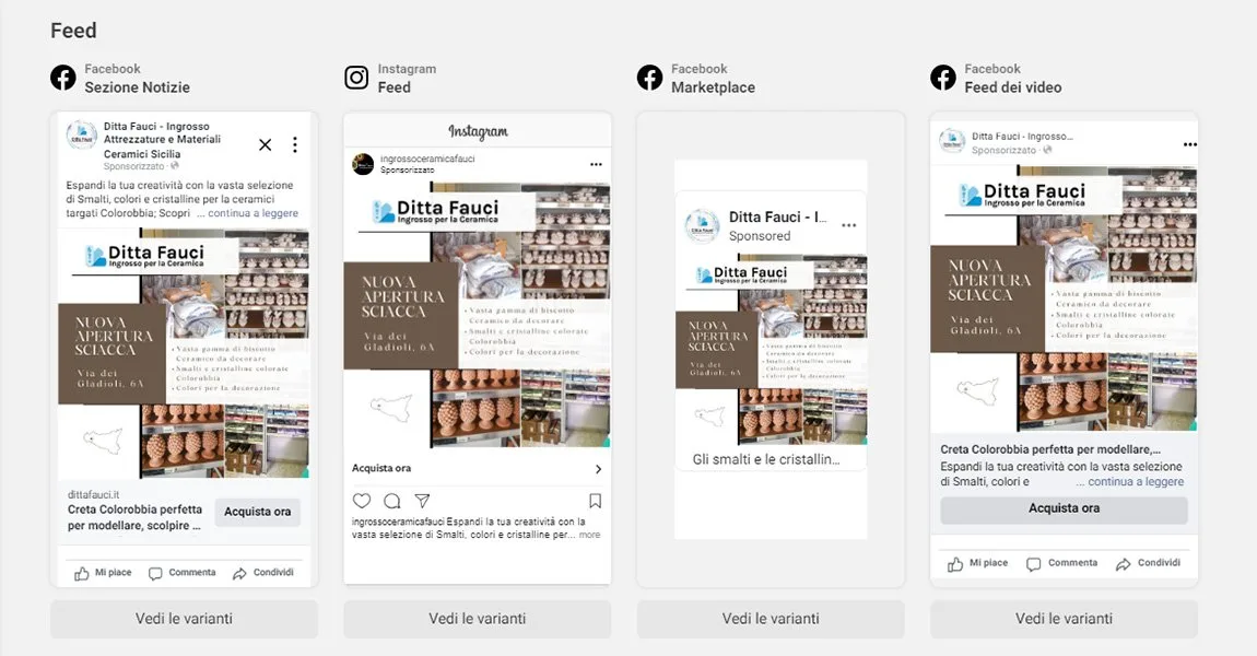 Ditta Fauci: E-commerce, SEO e Advertising