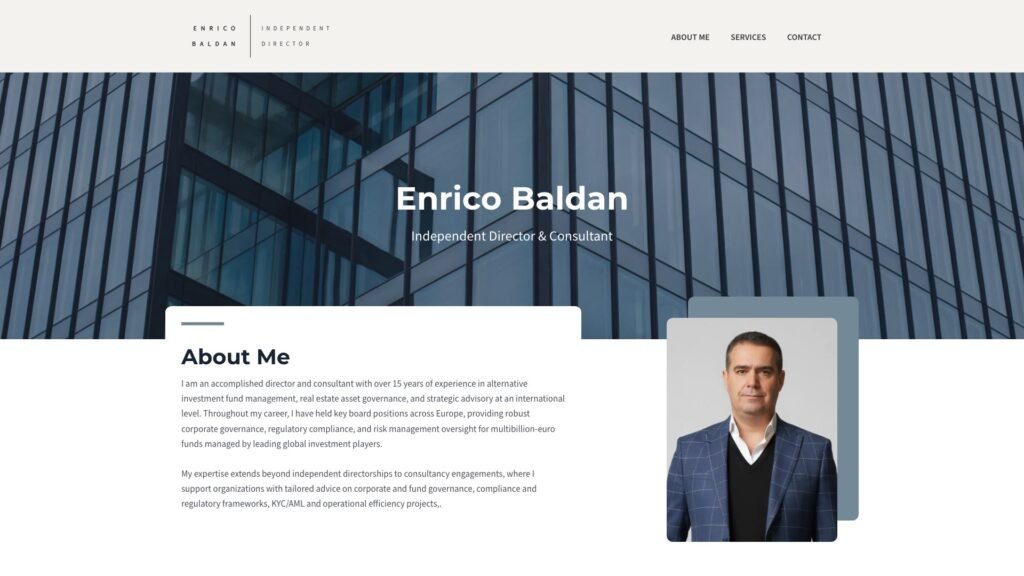 Enrico Baldan — Independent Director