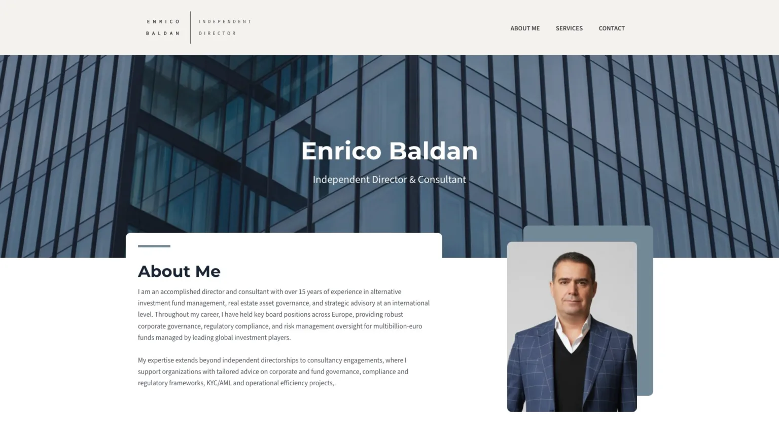 Enrico Baldan: Independent Director