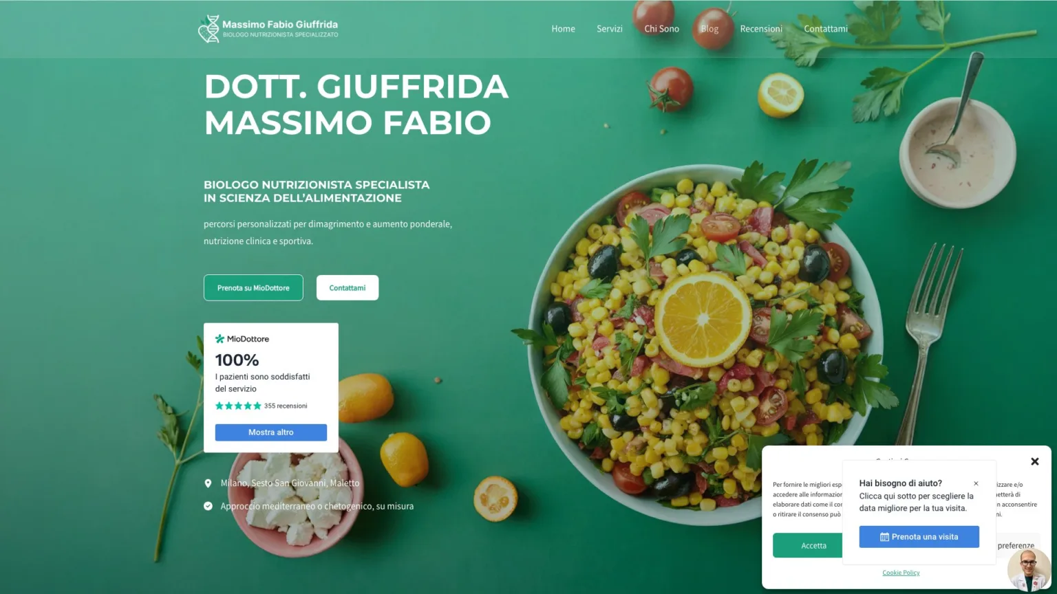 Massimo Giuffrida: Biologo Nutrizionista