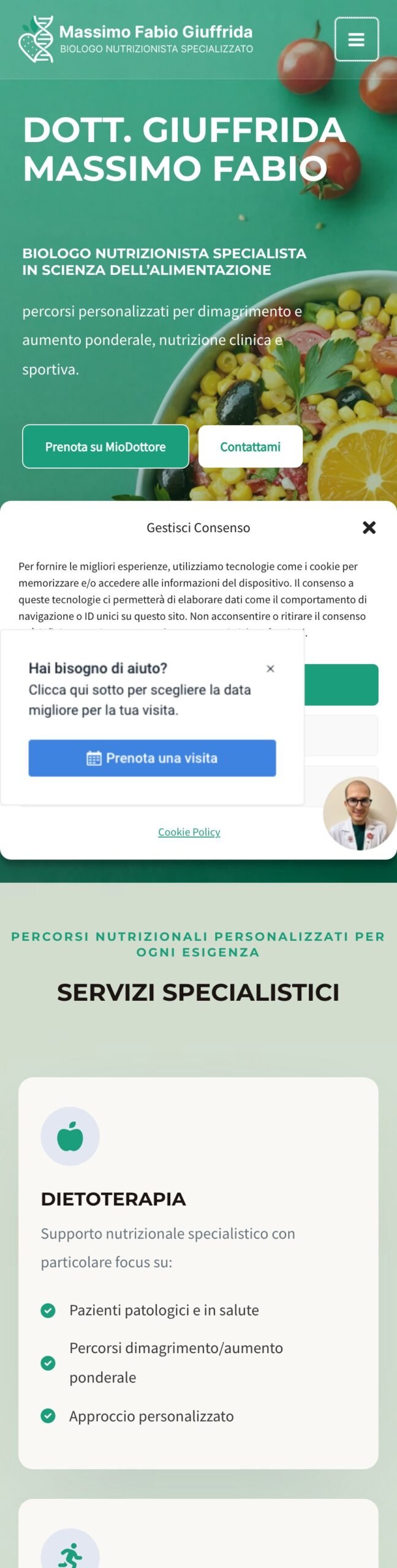Massimo Giuffrida — Biologo Nutrizionista