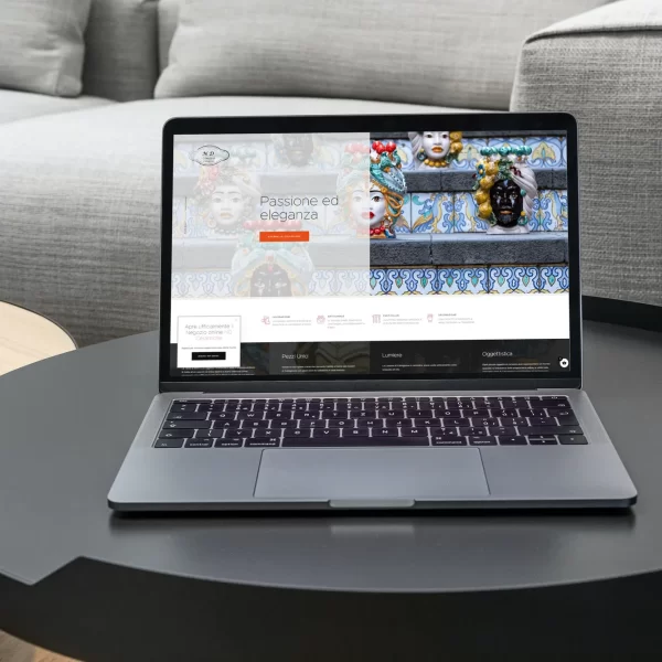 Sviluppo sito web per nd ceramiche