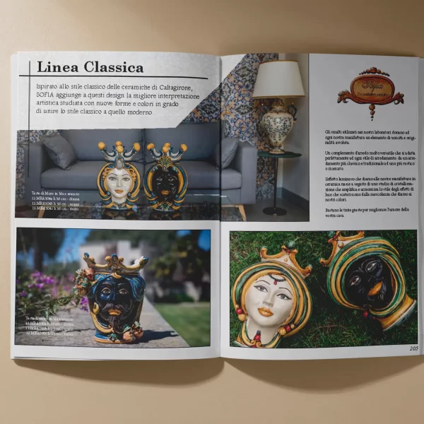 Catalogo per Sofia Ceramiche I Edizione